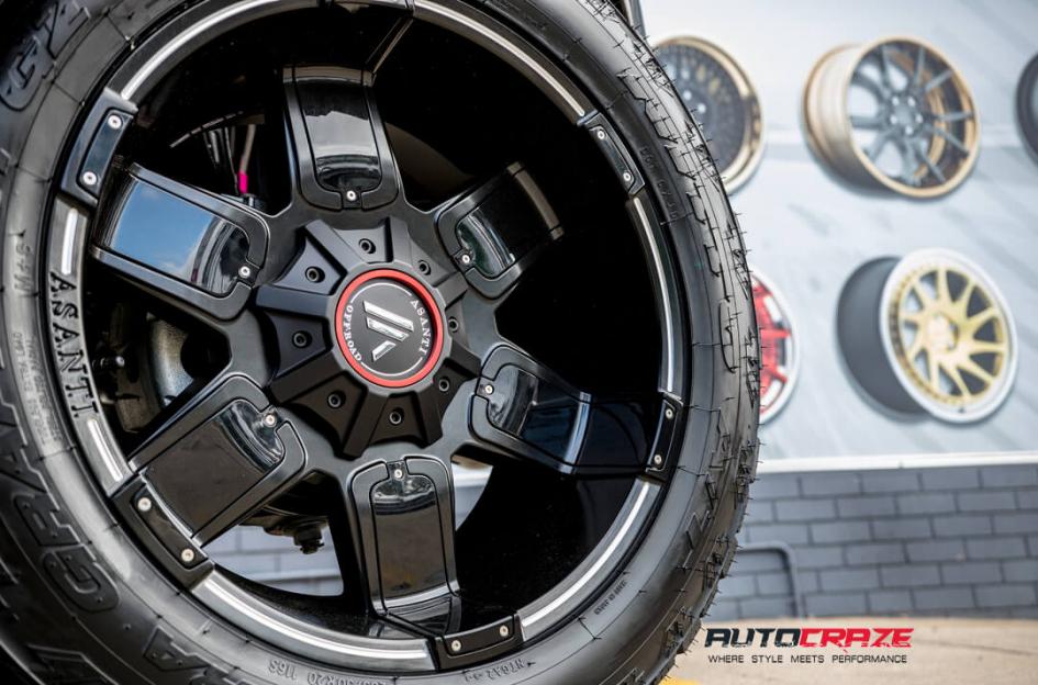 FORD RANGER AB811 SATIN BLACK GLOSS INSERTS